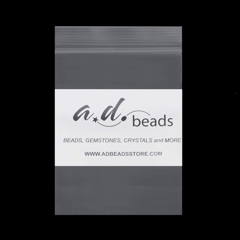 AD Beads Natural Gemstone 8mm Round Loose Beads Big Hole 2.5mm Sized 40pcs (White Pearl) - Image 4